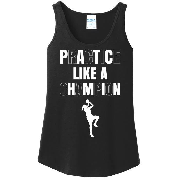 Practice Like A Champion Ladies Essential Tank