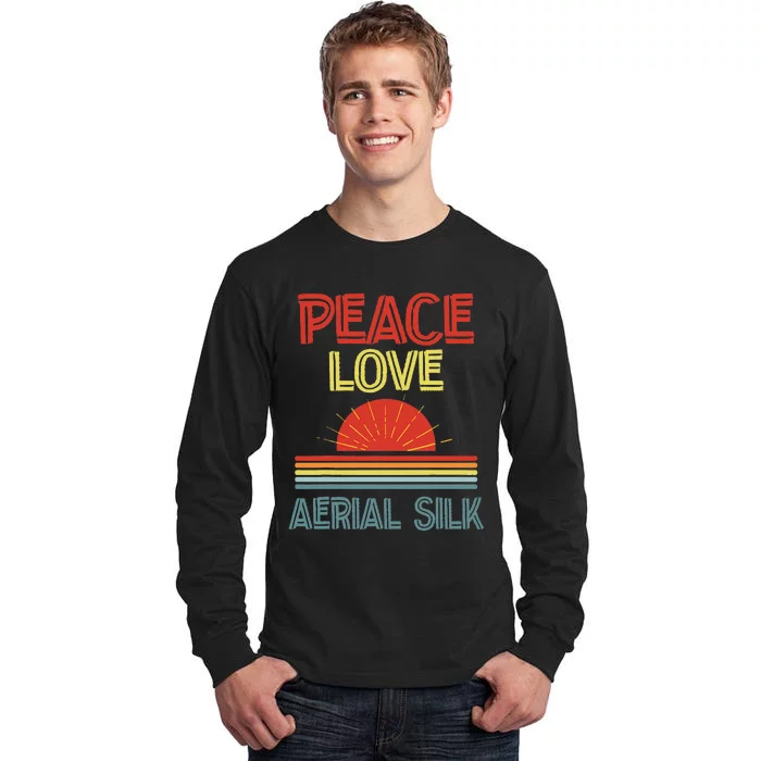 Piece Love Aerial Silk Funny Tall Long Sleeve T-Shirt