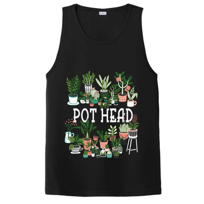 Plant Lover And Gardener Pot Head Succulent Performance Tank