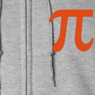 Pi Like A Regular Number But Infinitely Cooler Full Zip Hoodie