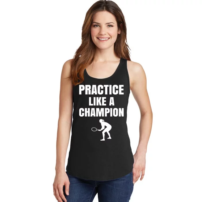 Practice Like A Champion Ladies Essential Tank