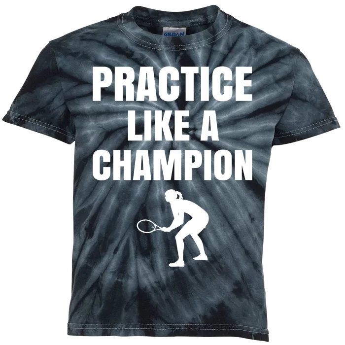 Practice Like A Champion Kids Tie-Dye T-Shirt