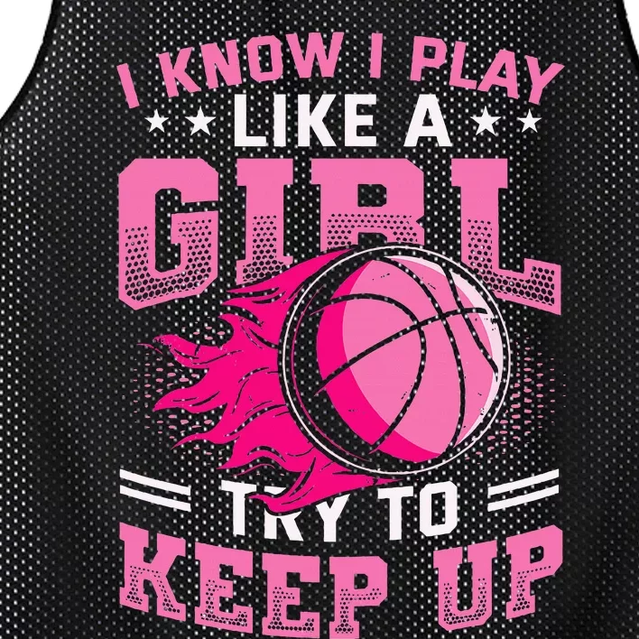 Play Like A Basketball Mesh Reversible Basketball Jersey Tank