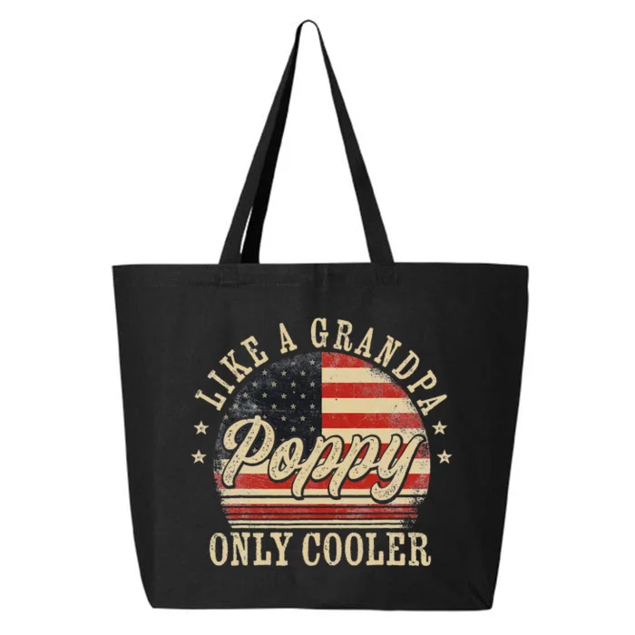 Poppy Like A Grandpa Only Cooler Poppy 25L Jumbo Tote