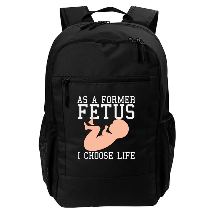 Pro Life Anti Abortion Christian Daily Commute Backpack