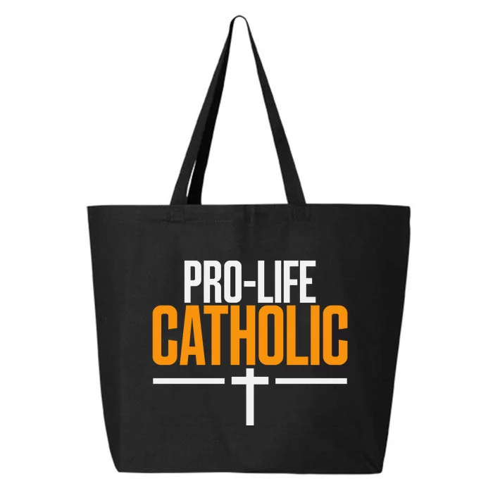 Pro Life Anti Abortion Catholic 25L Jumbo Tote