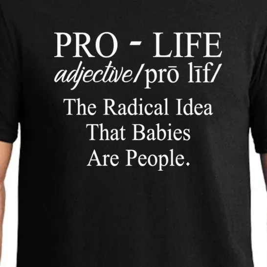 Pro Life Anti Abortion Christian Pajama Set