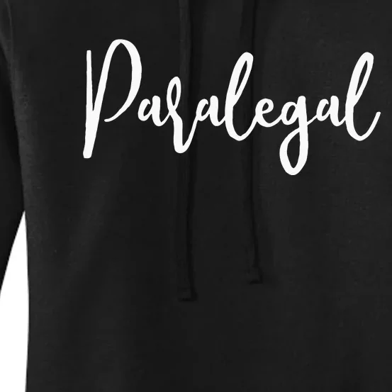 Paralegal Legal Assistant Women's Pullover Hoodie