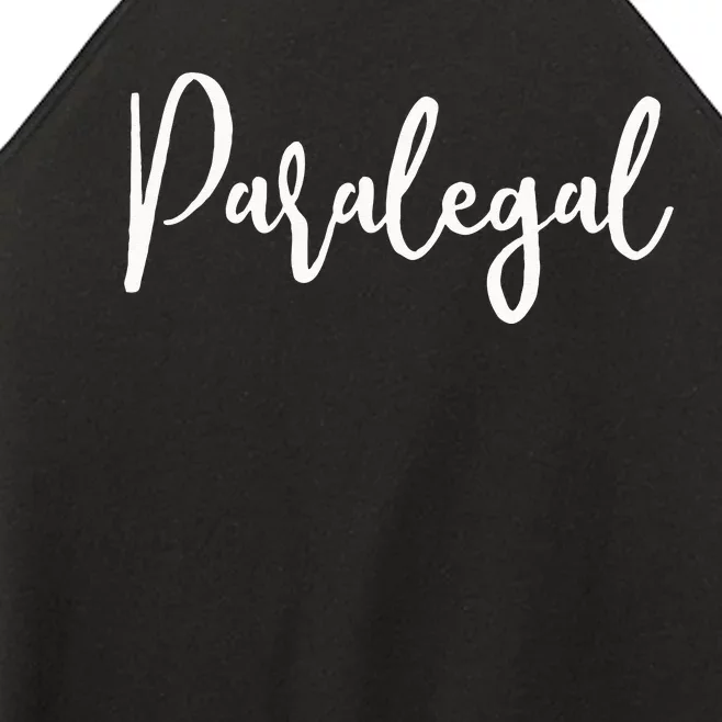 Paralegal Legal Assistant Women’s Perfect Tri Rocker Tank