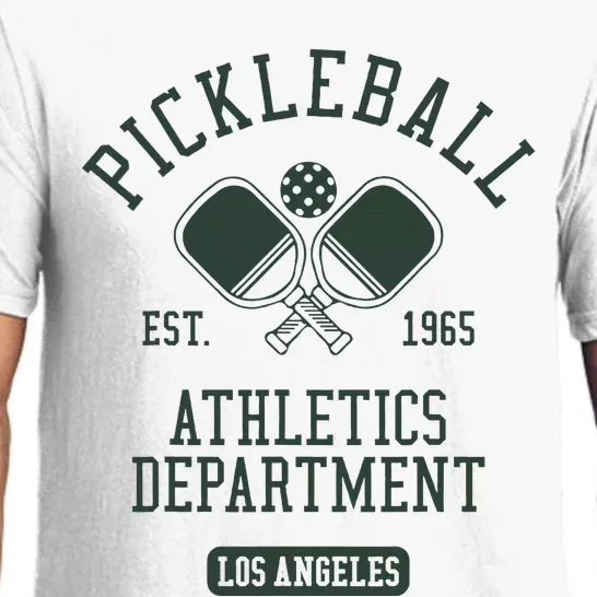 Pickleball Los Angeles Athletics Department Est 1965 Sports Pajama Set