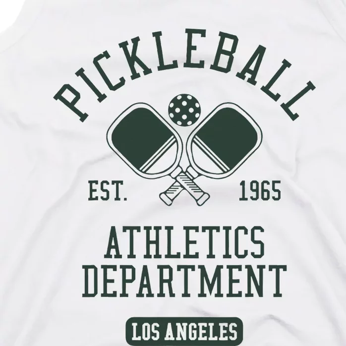 Pickleball Los Angeles Athletics Department Est 1965 Sports Tank Top