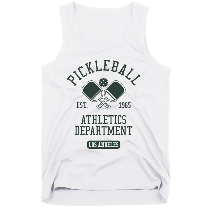 Pickleball Los Angeles Athletics Department Est 1965 Sports Tank Top