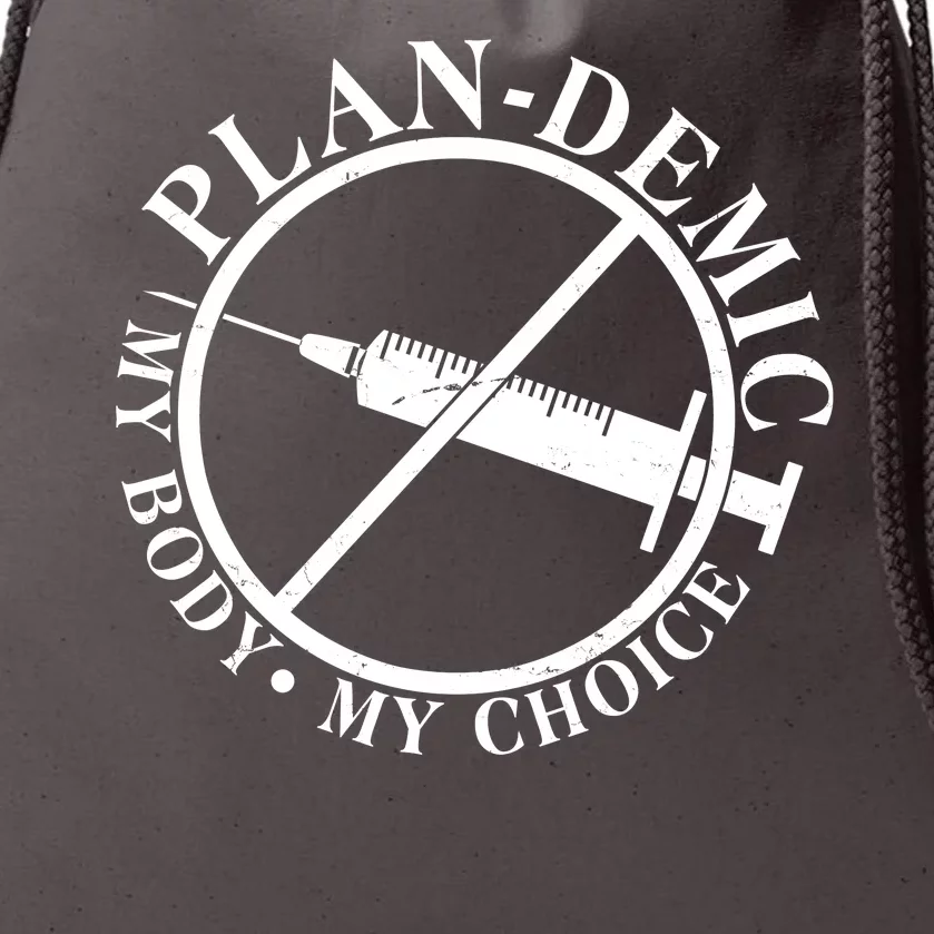 Plan-Demic My Body My Choice Drawstring Bag