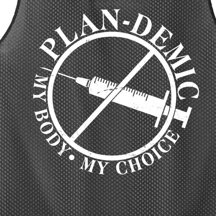 Plan-Demic My Body My Choice Mesh Reversible Basketball Jersey Tank