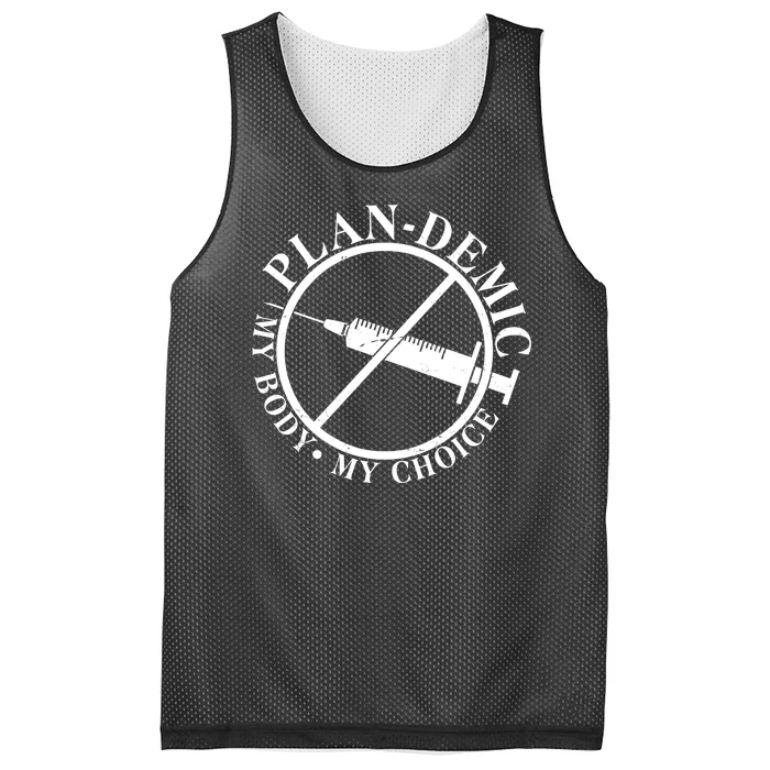 Plan-Demic My Body My Choice Mesh Reversible Basketball Jersey Tank