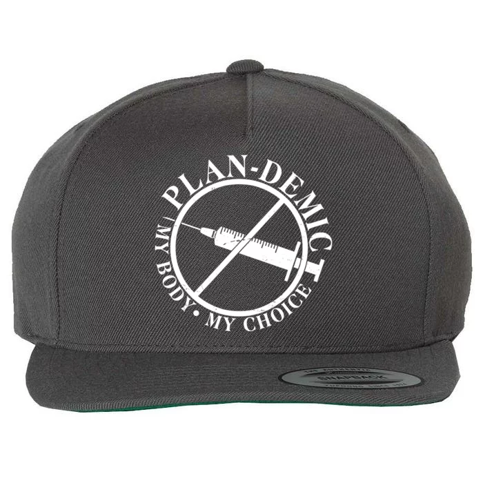 Plan-Demic My Body My Choice Wool Snapback Cap