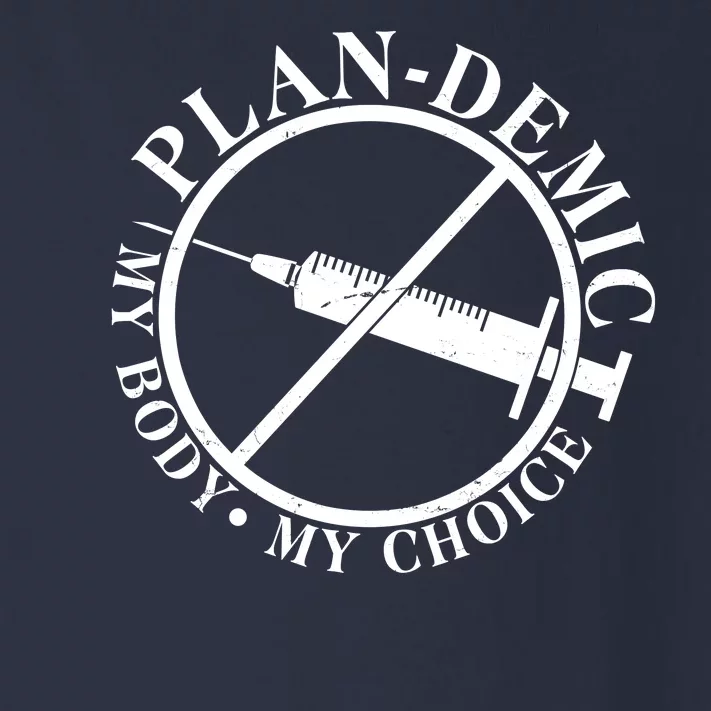 Plan-Demic My Body My Choice Toddler Long Sleeve Shirt