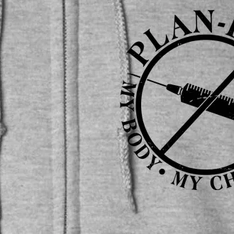 Plan-Demic My Body My Choice Full Zip Hoodie