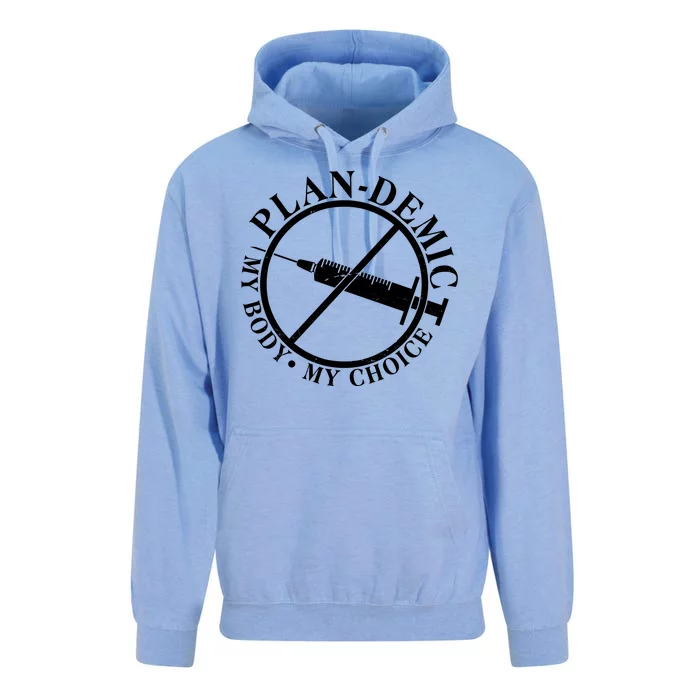 Plan-Demic My Body My Choice Unisex Surf Hoodie