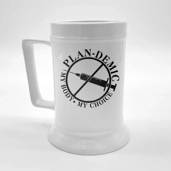 Plan-Demic My Body My Choice Front & Back Beer Stein