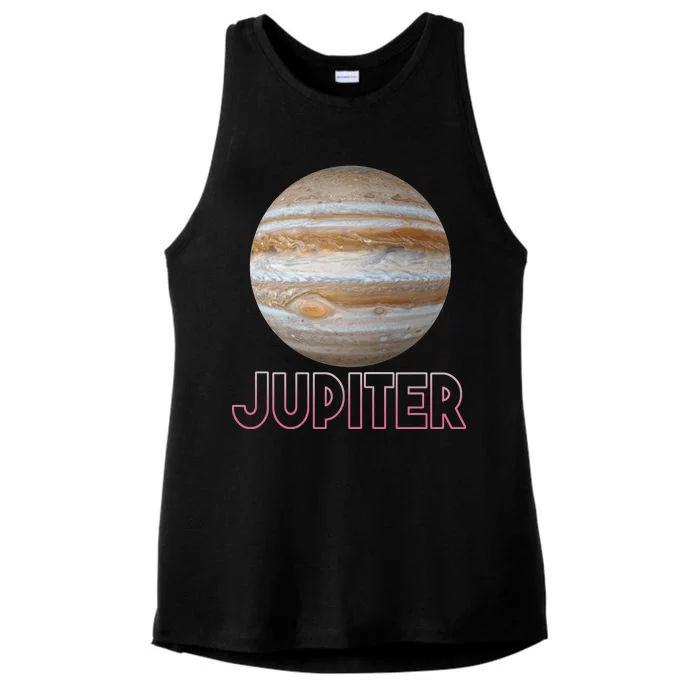 Planet Jupiter Ladies Tri-Blend Wicking Tank