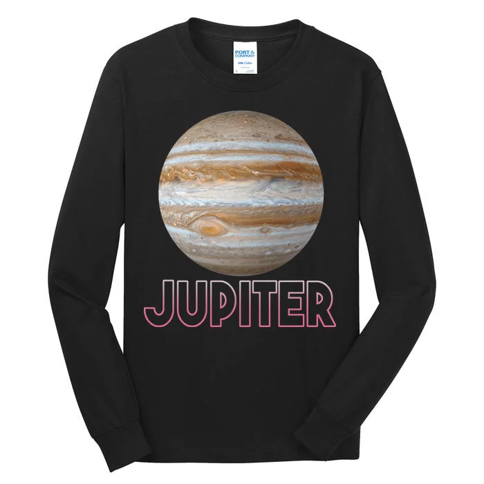 Planet Jupiter Tall Long Sleeve T-Shirt