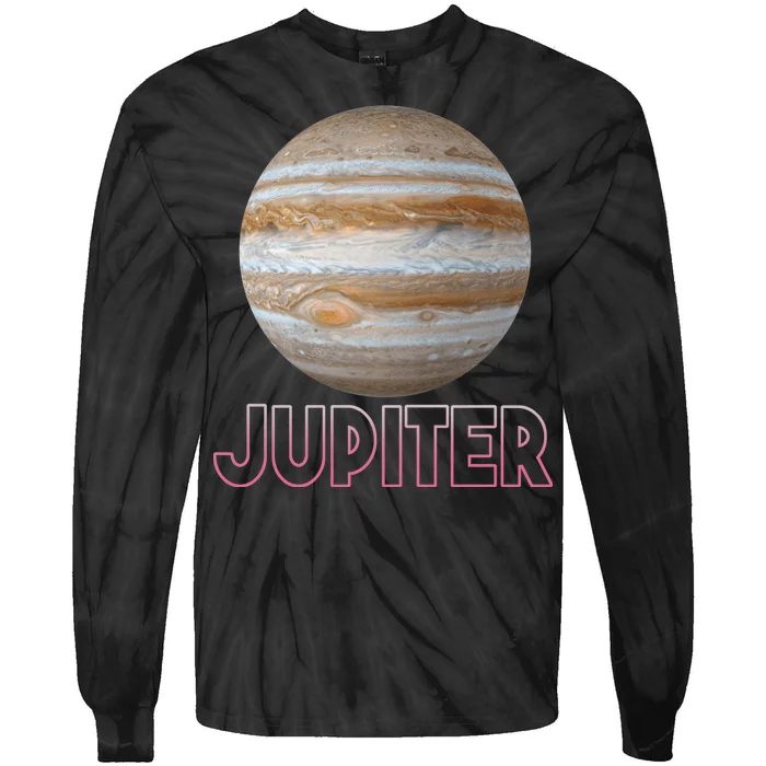 Planet Jupiter Tie-Dye Long Sleeve Shirt