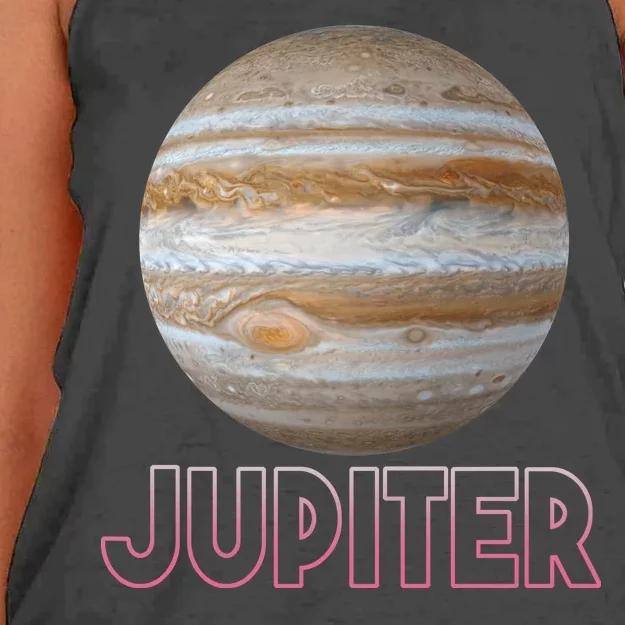 Planet Jupiter Women's Knotted Racerback Tank