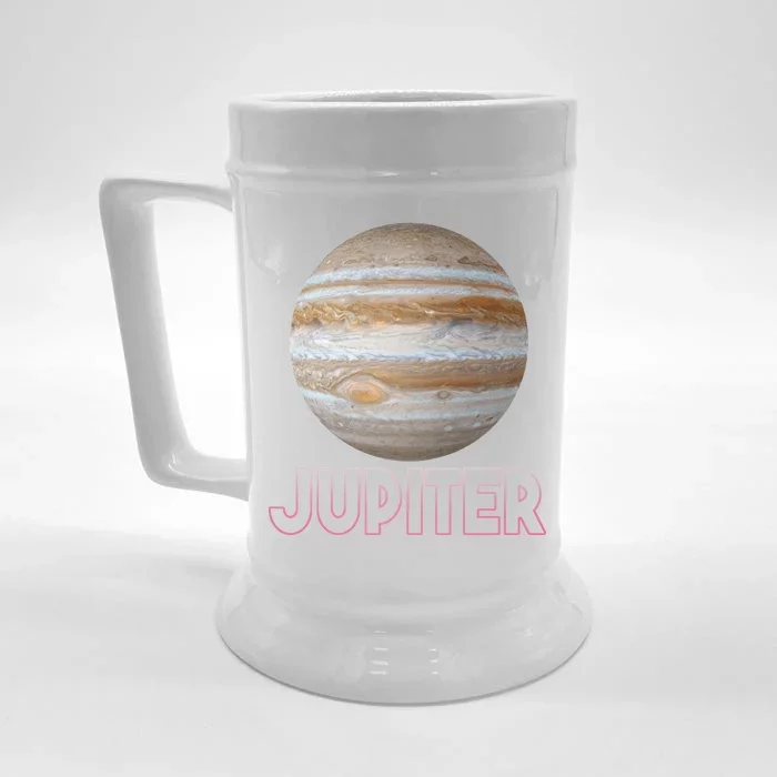 Planet Jupiter Front & Back Beer Stein