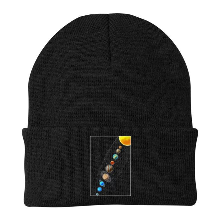 Planets Solar System Knit Cap Winter Beanie