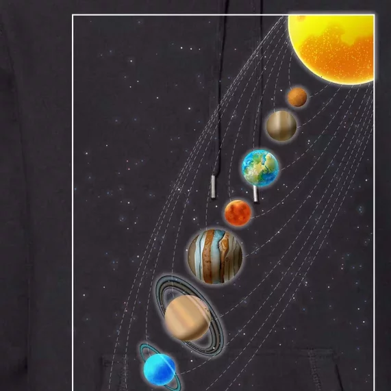 Planets Solar System Premium Hoodie