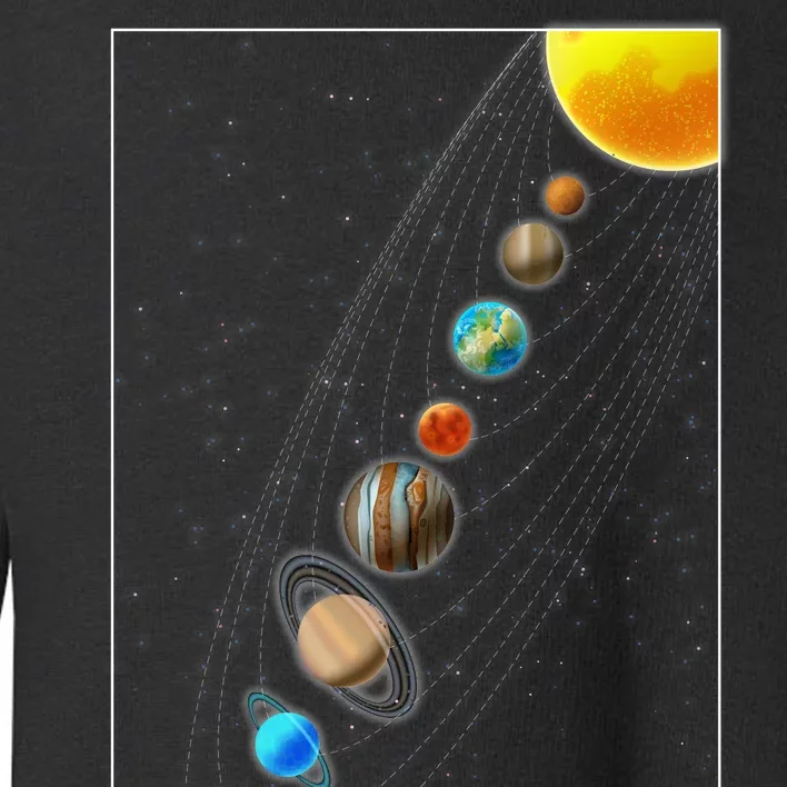 Planets Solar System Toddler Sweatshirt