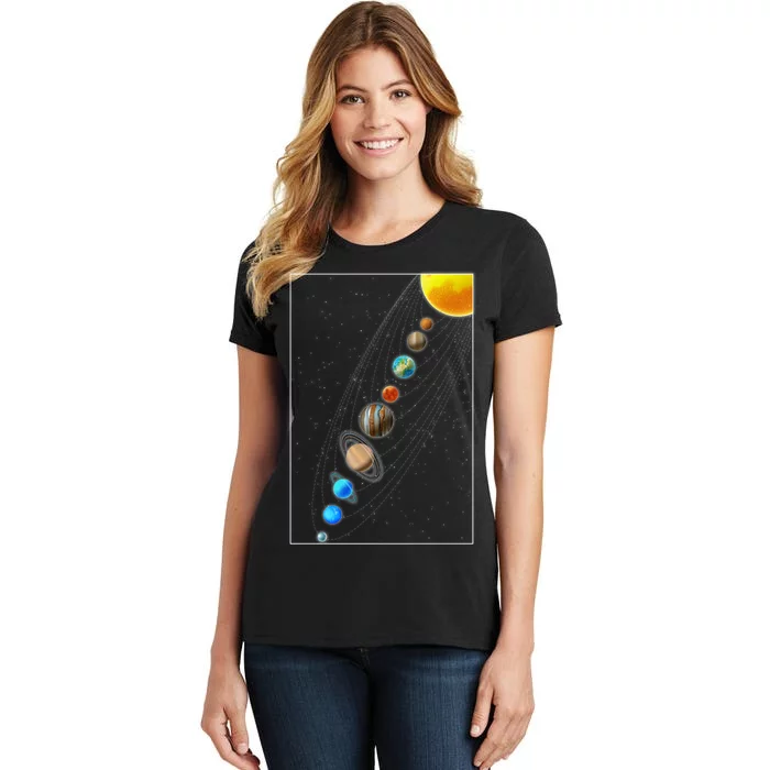 Planets Solar System Women's T-Shirt