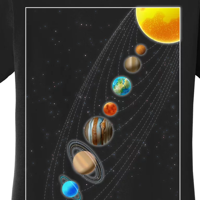 Planets Solar System Women's T-Shirt