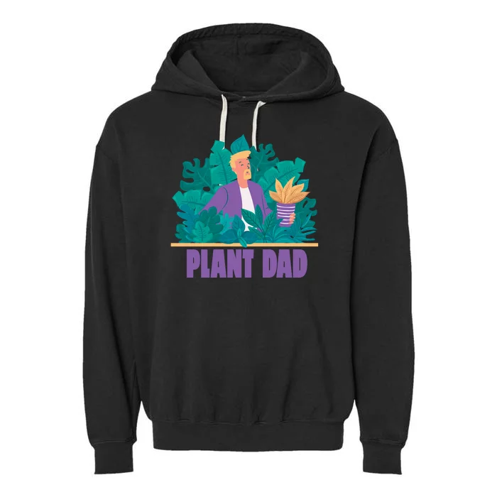 Plant Dad Garment-Dyed Fleece Hoodie