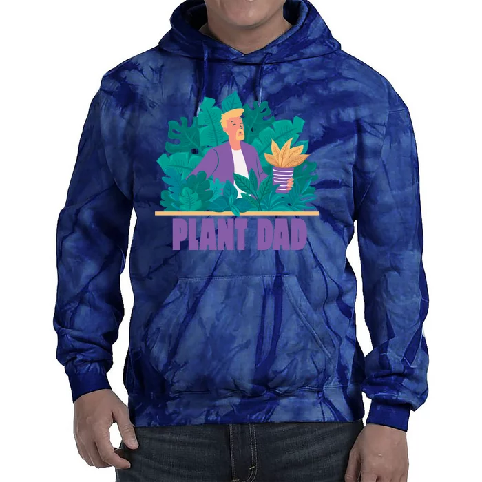 Plant Dad Tie Dye Hoodie