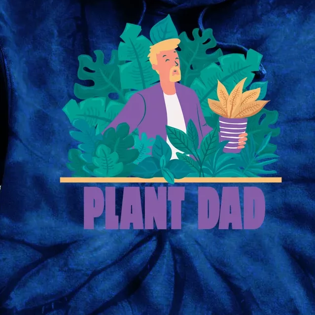 Plant Dad Tie Dye Hoodie