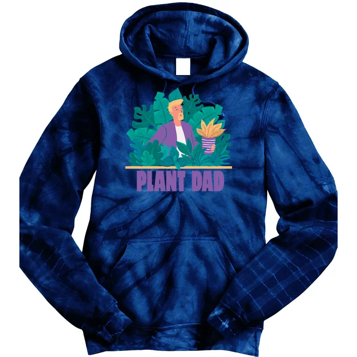 Plant Dad Tie Dye Hoodie