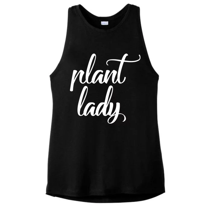 Plant Lady Mom Mother Gardening Funny Ladies Tri-Blend Wicking Tank