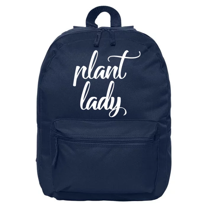 Plant Lady Mom Mother Gardening Funny 16 in Basic Backpack