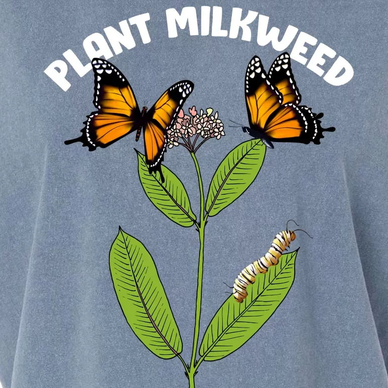 Plant Milkweed Garment-Dyed Women's Muscle Tee