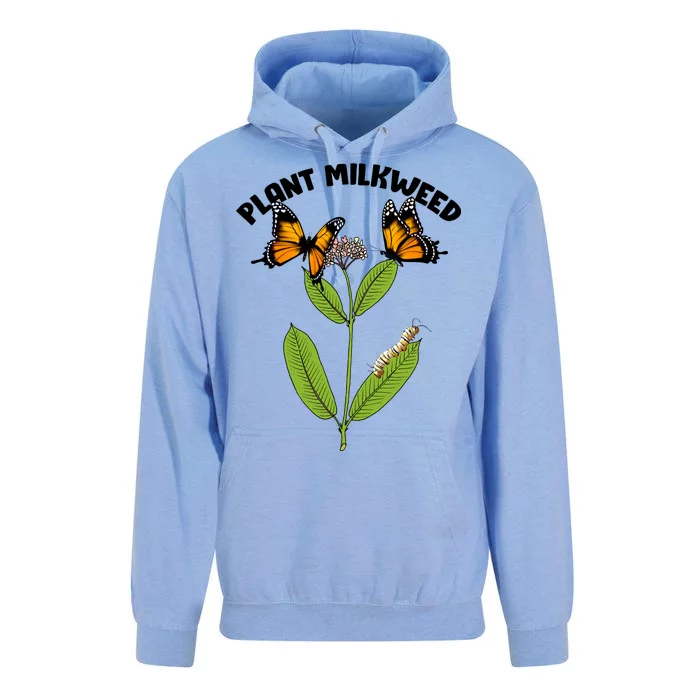 Plant Milkweed Unisex Surf Hoodie