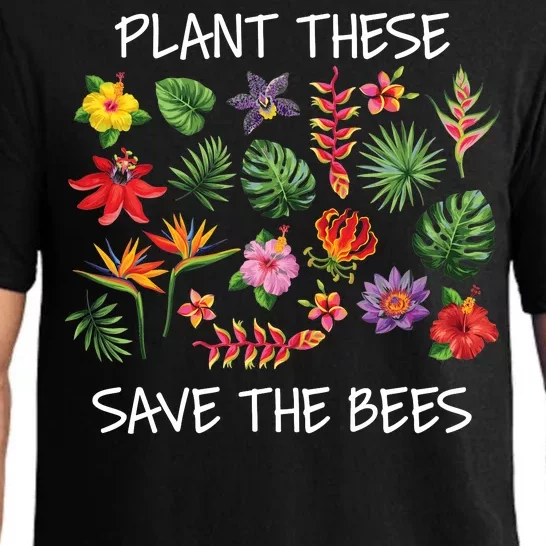 Plant These Save Bees Pajama Set