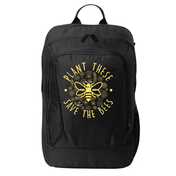 Plant These Save The Bees City Backpack