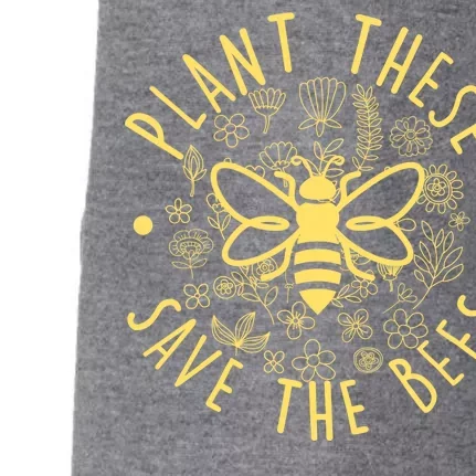 Plant These Save The Bees Doggie 3-End Fleece Hoodie