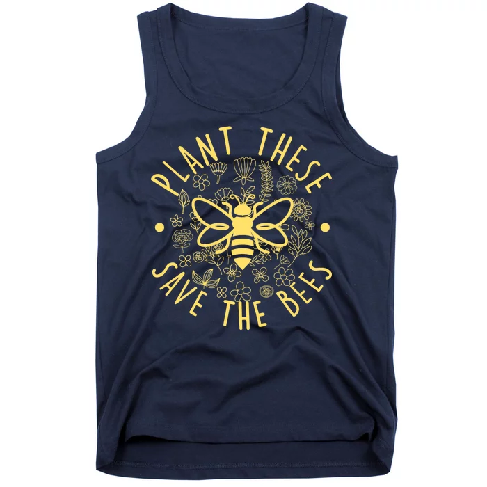 Plant These Save The Bees Tank Top