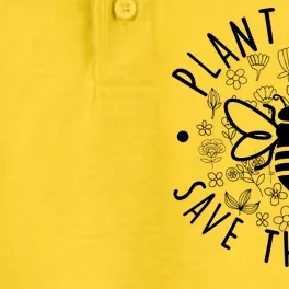 Plant These Save The Bees Dry Zone Grid Performance Polo