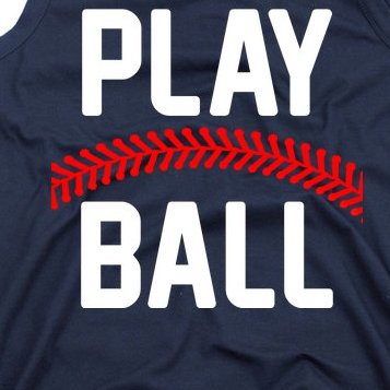 Play Ball Baseball and Softball Players Tank Top