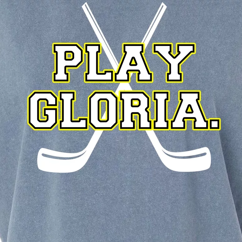 Play Gloria Hockey Garment-Dyed Women's Muscle Tee