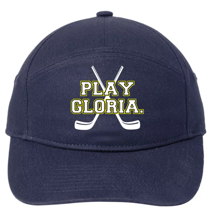 Play Gloria Hockey 7-Panel Snapback Hat